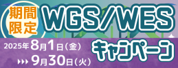WGS/WESキャンペーン